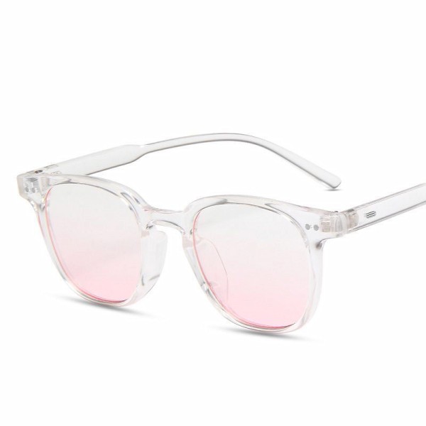 Blush plain glasses Pure Desire Women's Sunglasses with Myopia Precise Lenses Thin Large Frame Decorative Sunglasses
