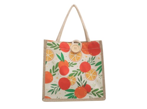 Summer small fresh linen bag female 2022 new portable small cloth bag fashionable western style rice bag lunch bag Summer small fresh l...