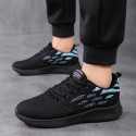 Work men's shoes spring and summer new black sports shoes men's trendy shoes spring and summer casual running shoes men's running shoes men