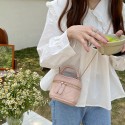 2023 spring and summer new products portable mini bag Lingge small fragrance chain bag all-match one shoulder messenger lipstick small bag