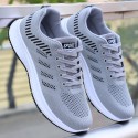 Men's Shoes Summer Mesh Casual Breathable Shoes All-match Trendy Shoes Mesh Flying Shoes Hollow Sneakers Men's Running Shoes